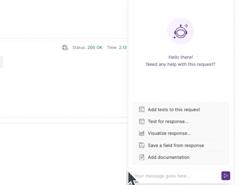 Postbot data visualization. Gif.
