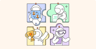 Postman blog. Illustration.