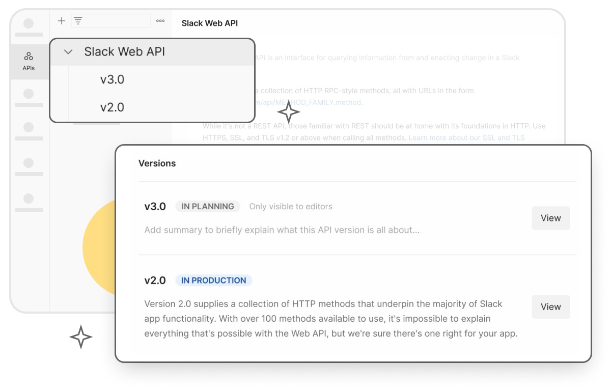 Postman A P I builder screenshot. Illustration.