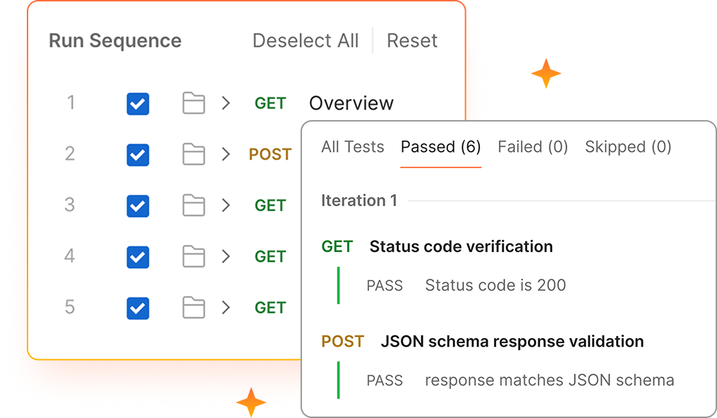 Collection Runner Hero. Illustration.
